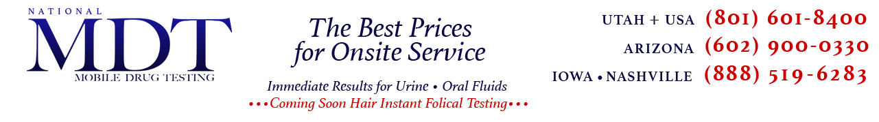 National Mobile Drug Testing Logo